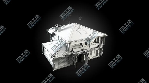 images/goods_img/20210312/Abandoned Cottage B 3D model/2.jpg